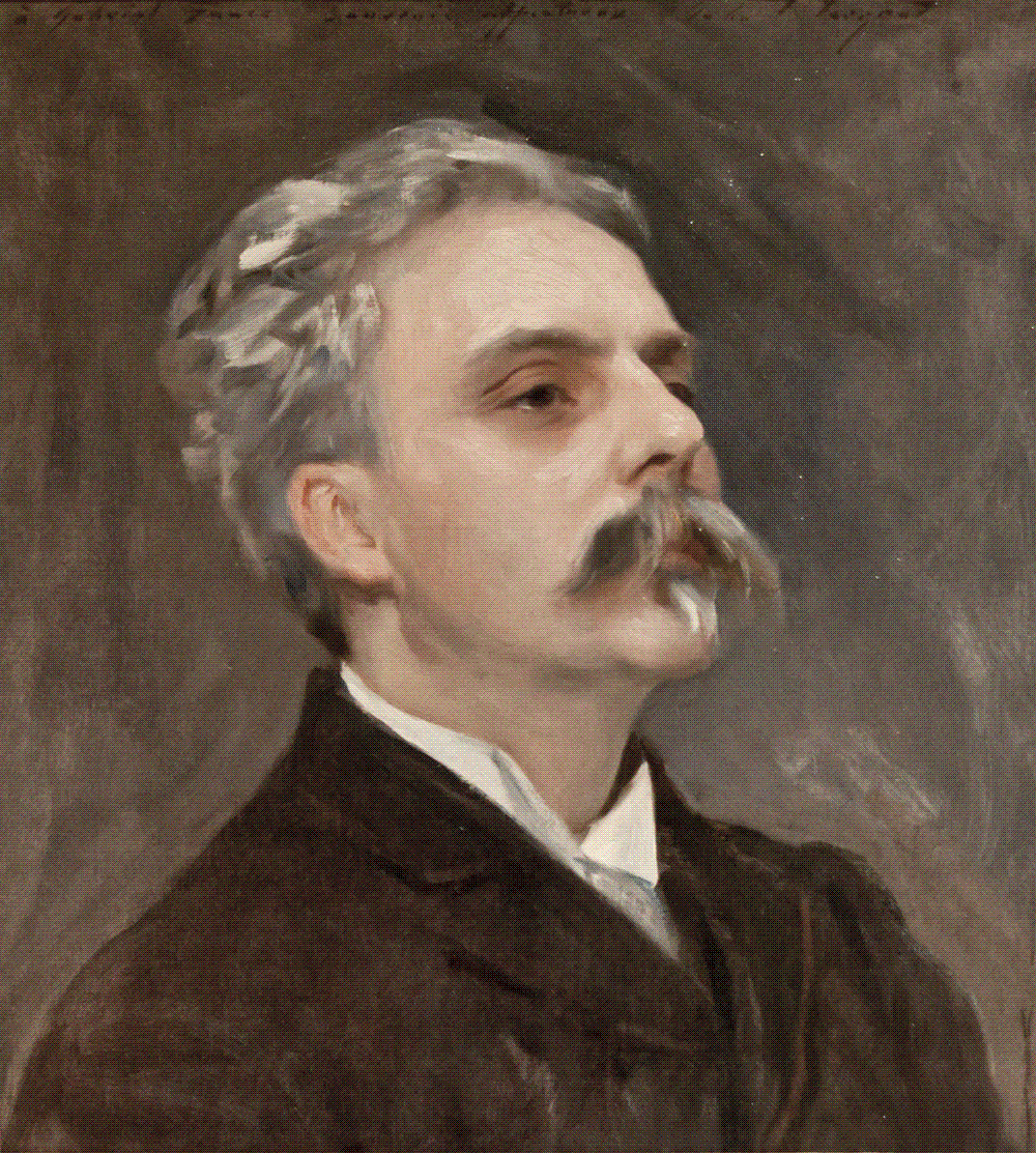 John Singer Sargent's 1889 portrait of the composer Gabriel Faure